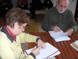 Bien sur, Jean-Guy avait sorti ses antisèches......!!!!!