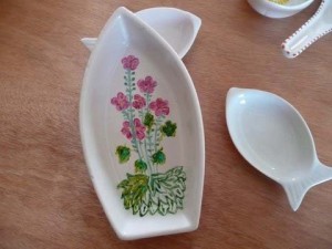 Peinture sur porcelaine