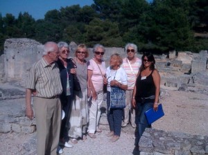 Visite de Glanum