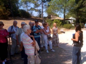 Visite de Glanum