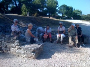 Visite de Glanum