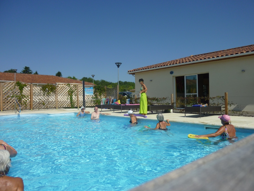 Aux Senioriales de Ruoms ça baigne !
