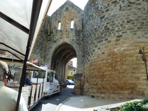 Franchissement des remparts