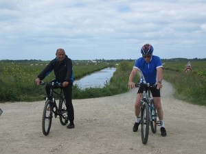 Et c'est parti pour un tour  au bord des marais.