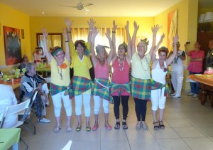 Ma p' tite troupe  de starlettes en madras ...elles sont pas mimi ?