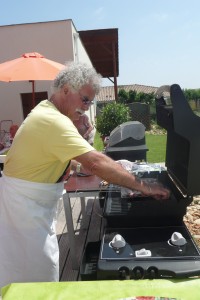 Merci à Claude et Marc pour leur dévouement lors des grillades parties