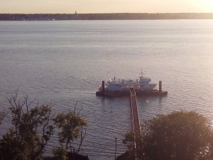 Arrivée à l'Ile de PATIRAS