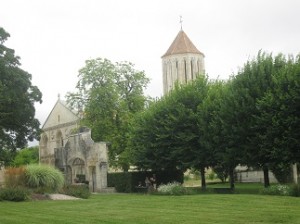 Le parc, l'église