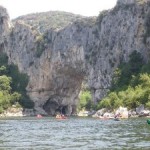 Descente des Gorges de l’Ardèche en canoë