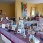 Exposition de peintures au clubhouse 