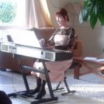 Une pianiste aux Senioriales de Montagnac