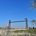 Le chantier du pont transbordeur